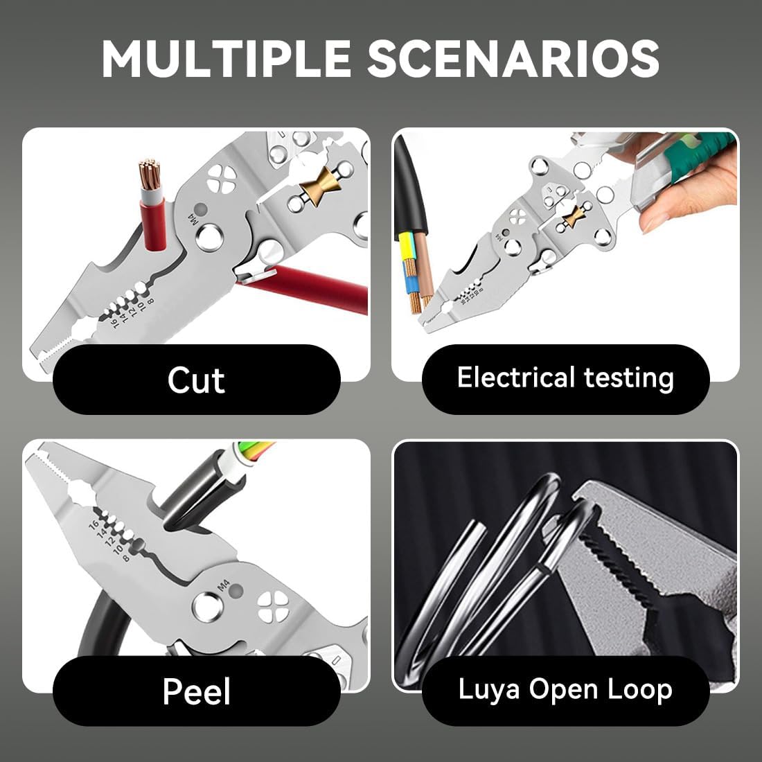 Plinket™ Foldable Multi-Tool Pliers (18 Tools Packed Into 1 Compact Device)