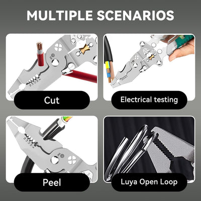 Plinket™ Foldable Multi-Tool Pliers (18 Tools Packed Into 1 Compact Device)