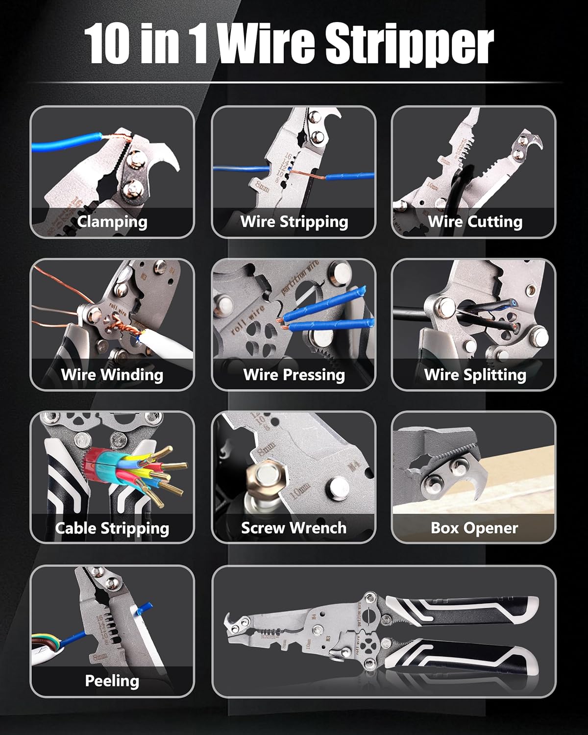 Plinket™ Foldable Multi-Tool Pliers (18 Tools Packed Into 1 Compact Device)