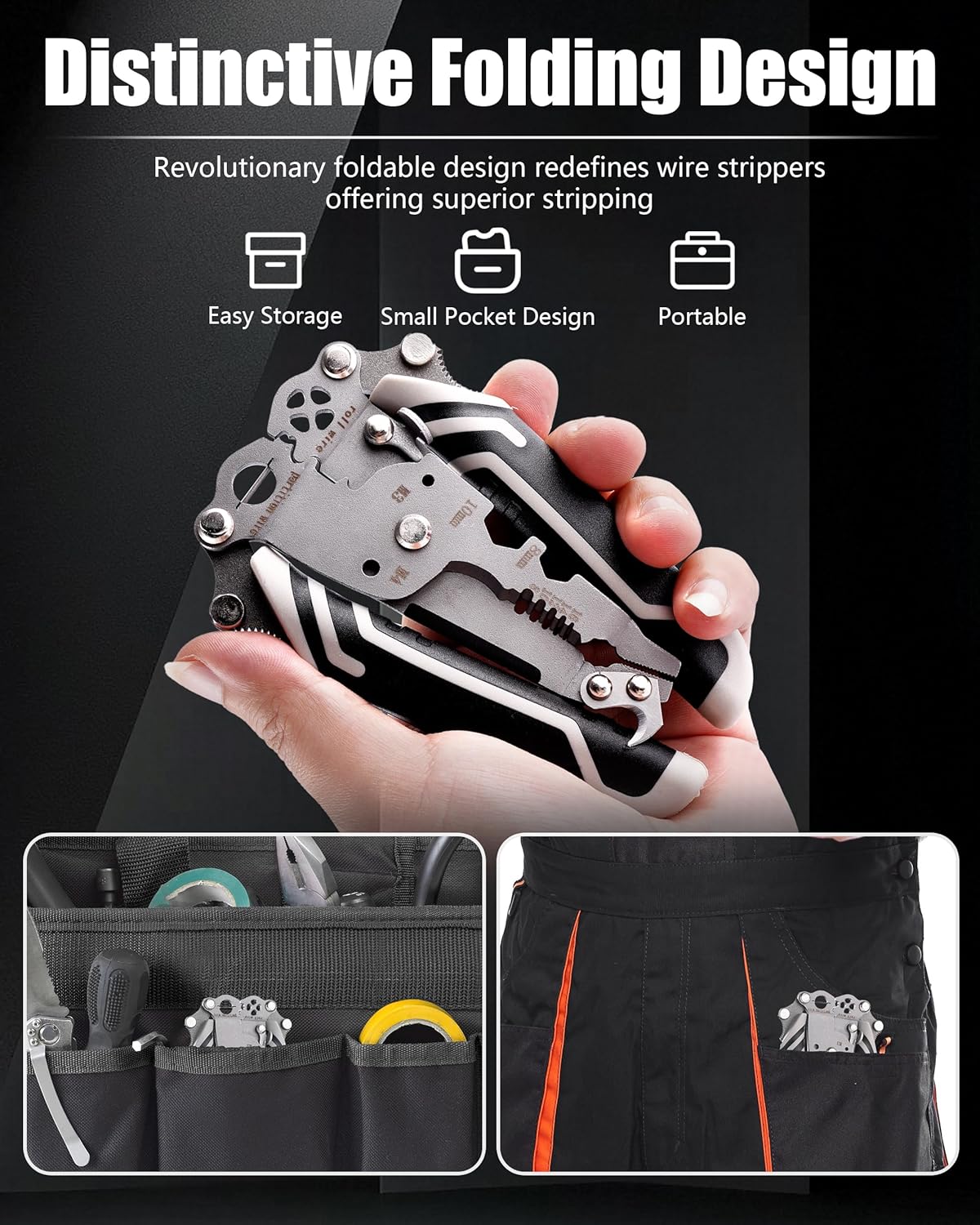 Plinket™ Foldable Multi-Tool Pliers (18 Tools Packed Into 1 Compact Device)