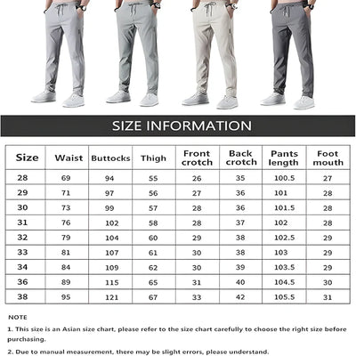 🔥Buy1 Get 1 Free💥🤩PREMIUM MEN'S HIGH STRETCH SKINNY LYCRA PANTS(Black & Gray) 🔥